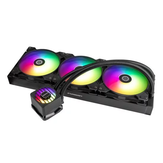 Enermax LIQMAXFLO Processeur Kit de refroidissement du liquide 14 cm Noir 1 pièce(s) Enermax LIQMAXFLO Processeur Kit de refroidissement du liquide 14 cm Noir 1 pièce(s)