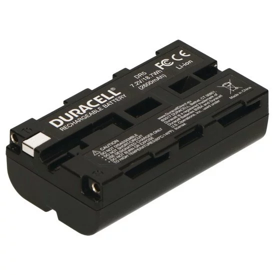 Duracell DR5 batterie de caméra/caméscope Lithium-Ion (Li-Ion) 2600 mAh Duracell DR5 batterie de caméra/caméscope Lithium-Ion (Li-Ion) 2600 mAh