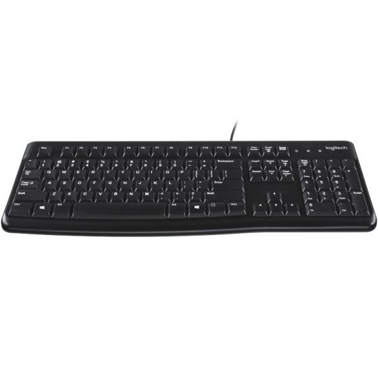 Logitech Keyboard K120 for Business clavier USB Hébreu Noir