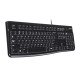 Logitech Keyboard K120 for Business clavier USB Hébreu Noir