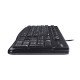 Logitech Keyboard K120 for Business clavier USB Hébreu Noir