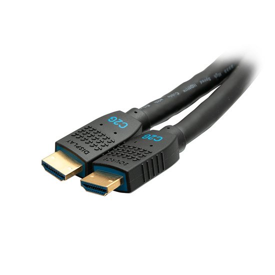 C2G 7,6 m Câble HDMI® haut débit actif ultra flexible série Performance - 4K 60 Hz encastrable dans le mur, indice CMG (FT4)