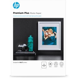 HP Papier photo à finition brillante Premium Plus - 20 feuilles/A4/210 x 297 mm HP Papier photo à finition brillante Premium Plus - 20 feuilles/A4/210 x 297 mm