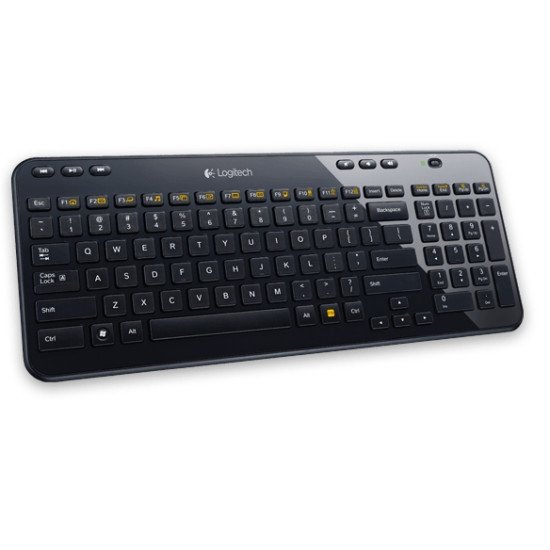 Logitech K360 clavier RF sans fil QWERTZ DE Noir