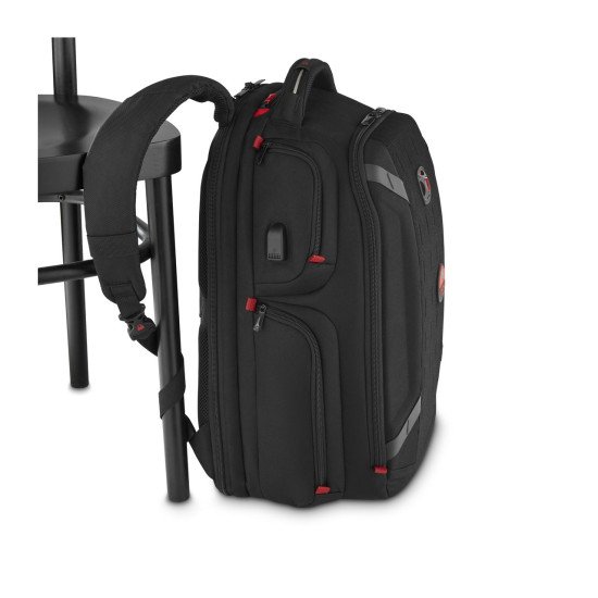 Wenger/SwissGear PlayerOne sacoche d'ordinateurs portables 43,9 cm (17.3") Sac à dos Noir