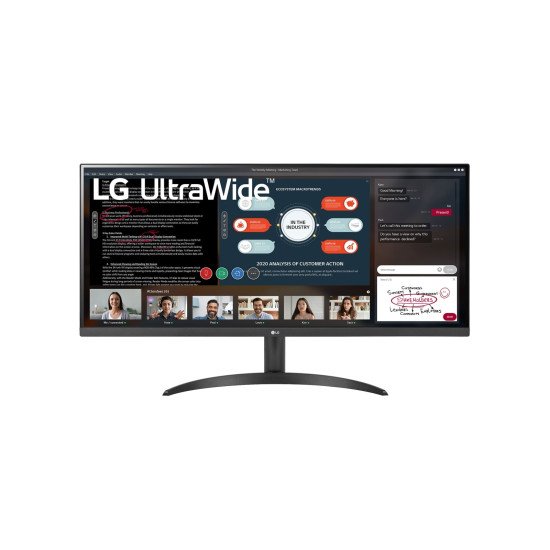 LG 34WP500-B écran PC 34" 2560 x 1080 pixels Full HD Ultra large LED Noir