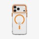 Spigen Ultra Hybrid Optik S (Mag Fit) coque de protection pour téléphones portables 16 cm (6.3") Housse Transparent, Orange