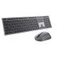 DELL KM7321W clavier RF sans fil + Bluetooth AZERTY Belge Gris, Titane