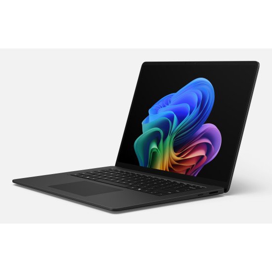 Microsoft Surface Laptop 8 15" Copilot+ PC Snapdragon Ordinateur portable 38,1 cm (15") Écran tactile 16 Go LPDDR5x-SDRAM 512 Go SSD Wi-Fi 7 (802.11be) Windows 11 Pro Noir