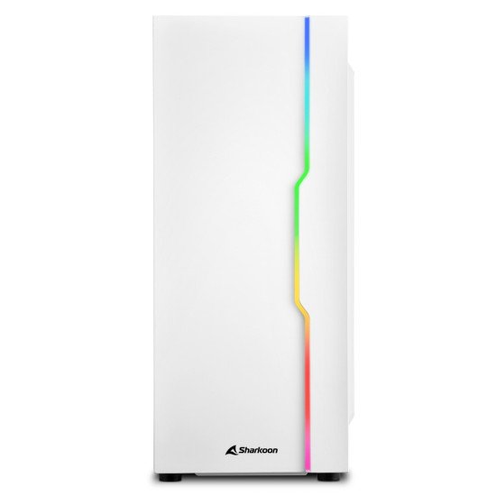 Sharkoon RGB Slider Midi Tower Blanc