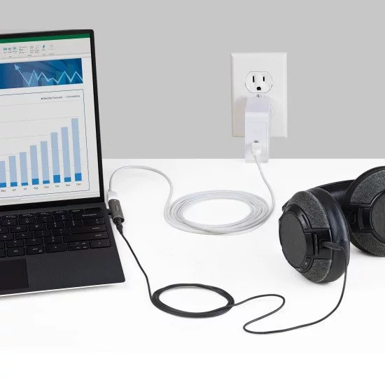 StarTech.com Adaptateur USB-C Audio & Chargeur - Convertisseur