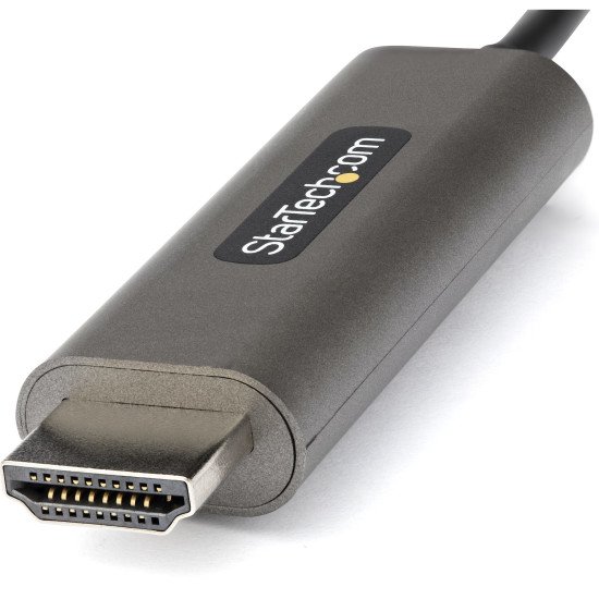 StarTech.com Câble USB C vers HDMI 4K 60Hz HDR10 3m - Câble Adaptateur Vidéo Ultra HD USB Type-C vers HDMI 4K 2.0b - Convertisseur Graphique USB-C vers HDMI HDR - DP 1.4 Alt Mode HBR3