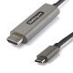 StarTech.com Câble USB C vers HDMI 4K 60Hz HDR10 4m - Câble Adaptateur Vidéo Ultra HD USB Type-C vers HDMI 4K 2.0b - Convertisseur Graphique USB-C vers HDMI HDR - DP 1.4 Alt Mode HBR3