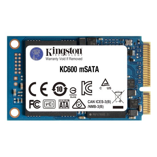 Kingston Technology KC600 mSATA 1024 Go Série ATA III 3D TLC