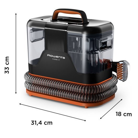 Rowenta Clean It IN5011F0 Aspirateur 1,5 L Humide 400 W Sans sac