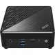 MSI Cubi N ADL S-217DE PC/poste de travail Intel® N N200 8 Go DDR4-SDRAM 256 Go SSD Windows 11 Pro Mini PC Noir MSI Cubi N ADL S-217DE PC/poste de travail Intel® N N200 8 Go DDR4-SDRAM 256 Go SSD Windows 11 Pro Mini PC Noir
