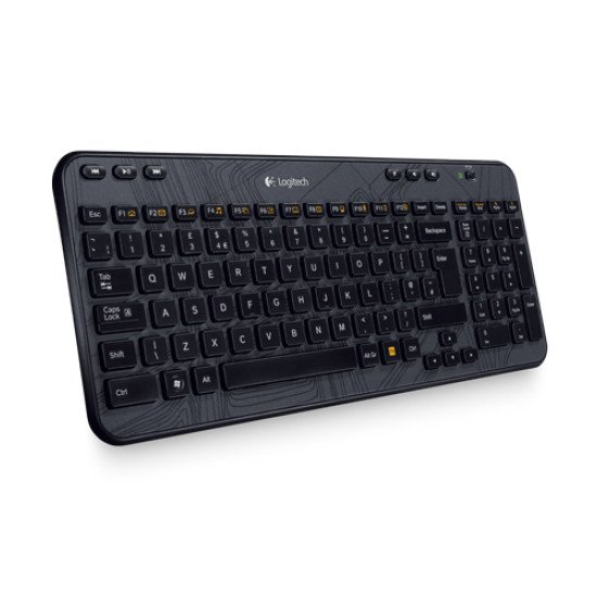 Logitech K360 FR clavier RF sans fil AZERTY Français Noir 