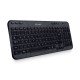 Logitech K360 FR clavier RF sans fil AZERTY Français Noir 