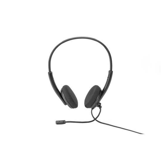 Digitus Micro-casque de bureau On Ear avec réduction de bruit, USB