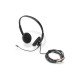 Digitus Micro-casque de bureau On Ear avec réduction de bruit, 3,5 mm, stéréo