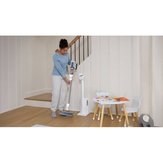 Sharkclean BU3521EU aspirateur balai et balai électrique Aspirateur-balai 2 en 1 Batterie Sec Sans sac 21,6 W Bleu, Blanc Sharkclean BU3521EU aspirateur balai et balai électrique Aspirateur-balai 2 en 1 Batterie Sec Sans sac 21,6 W Bleu, Blanc