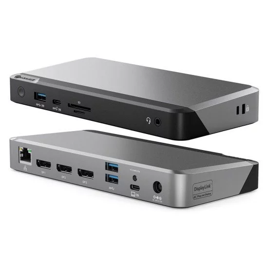 ALOGIC DX3 Avec fil USB 3.2 Gen 1 (3.1 Gen 1) Type-C Noir, Gris ALOGIC DX3 Avec fil USB 3.2 Gen 1 (3.1 Gen 1) Type-C Noir, Gris