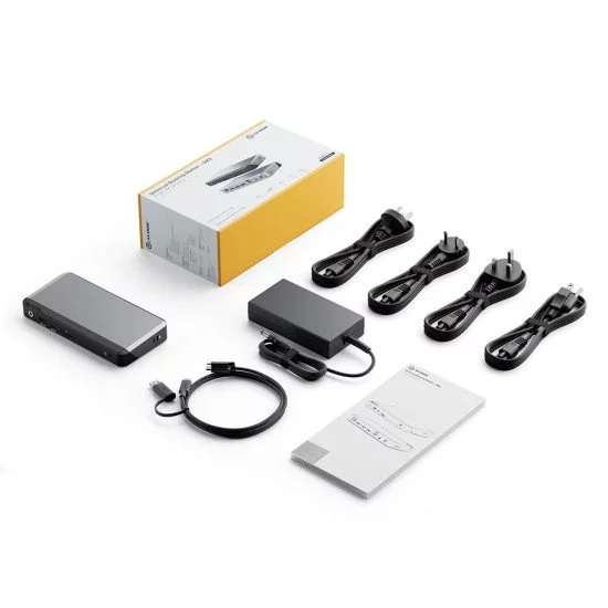 ALOGIC DX3 Avec fil USB 3.2 Gen 1 (3.1 Gen 1) Type-C Noir, Gris ALOGIC DX3 Avec fil USB 3.2 Gen 1 (3.1 Gen 1) Type-C Noir, Gris