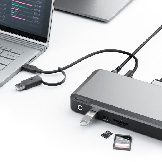 ALOGIC DX3 Avec fil USB 3.2 Gen 1 (3.1 Gen 1) Type-C Noir, Gris ALOGIC DX3 Avec fil USB 3.2 Gen 1 (3.1 Gen 1) Type-C Noir, Gris