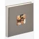 Walther FA-208-X album photo et protège-page Gris 100 feuilles Reliure parfaite