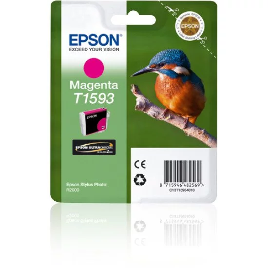 Epson Cartouche "Martin-pêcheur" - Encre UltraChrome Hi-Gloss2 Magenta Epson Cartouche "Martin-pêcheur" - Encre UltraChrome Hi-Gloss2 Magenta