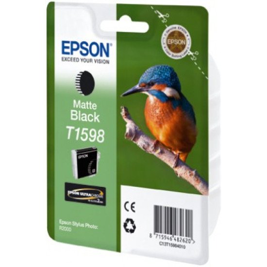 Epson T1598 Cartouche encre Noir Mat