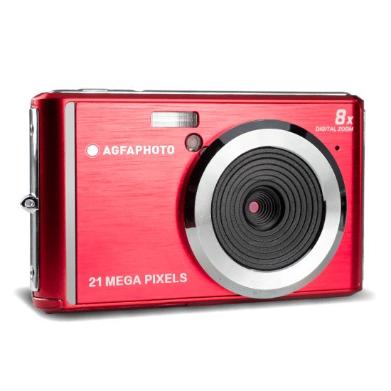 AgfaPhoto Compact DC5200 Appareil-photo compact 21 MP CMOS 5616 x 3744 pixels Rouge