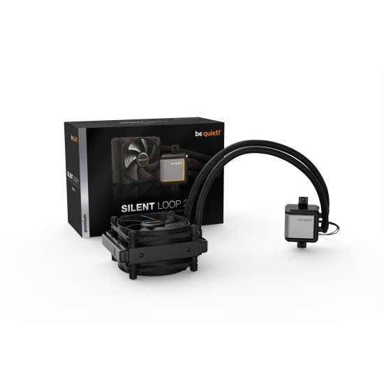 be quiet! SILENT LOOP 2 120mm Processeur Refroidisseur de liquide tout-en-un 12 cm Noir 1 pièce(s)