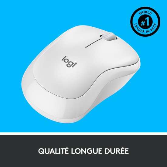 Logitech M220 Silent souris Ambidextre sans fil Optique 1000 DPI