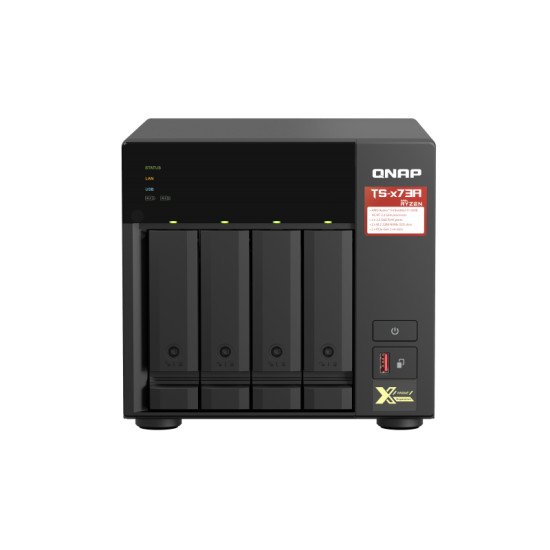 QNAP TS-473A NAS Ethernet/LAN Noir V1500B