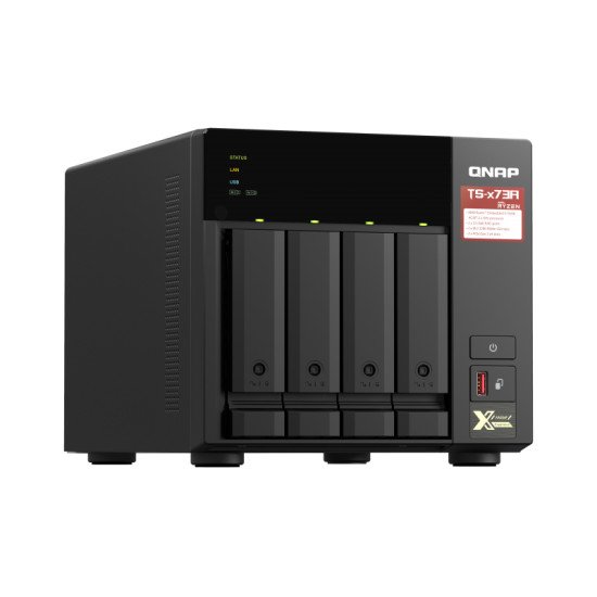 QNAP TS-473A NAS Ethernet/LAN Noir V1500B