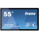 iiyama ProLite TF5539UHSC-B1AG écran tactile 139,7 cm (55") 3840 x 2160 pixels Plusieurs pressions Multi-utilisateur Noir