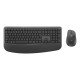 Logitech Signature Comfort Plus Combo MK880 for Business clavier Souris incluse Universel USB + Bluetooth QWERTY Anglais Graphite