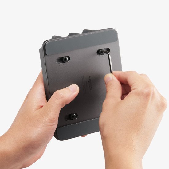 Spigen LD208S4 Support pour ordinateur portable et tablette Gris