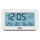 Braun BC13WP-DCF réveille-matin Réveil numérique Blanc