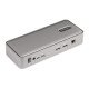 StarTech.com Docking Station KVM USB-C pour Deux PC Portables - Station d'Accueil DisplayPort 4K 60Hz pour 2 Moniteurs - Hub USB 5 Ports, GbE, Alimentation 90W/45W - Stations d'Accueil pour Ordinateur Portable