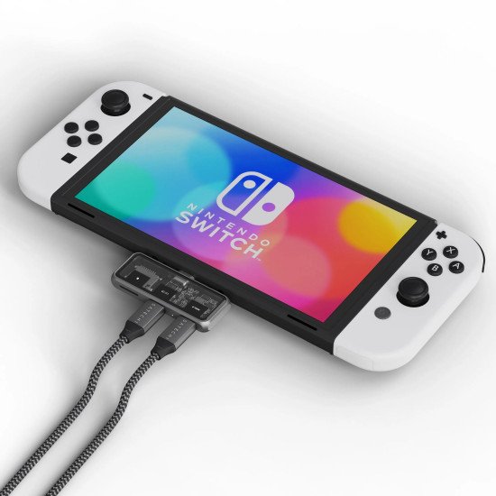 Satechi ST-HXRSDM station d'accueil USB 3.2 Gen 2 (3.1 Gen 2) Type-C Gris