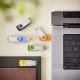 Intenso 5 x Clé USB Office Line, 64 Go, USB-A, 3.2 Gen 1x1, couleurs assorties