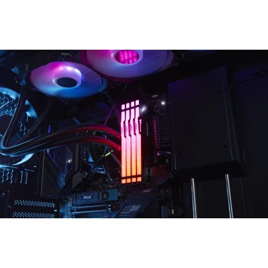 Kingston Technology FURY Beast 32 Go 5600 MT/s DDR5 CL36 DIMM (Kits de 2) RGB Kingston Technology FURY Beast 32 Go 5600 MT/s DDR5 CL36 DIMM (Kits de 2) RGB
