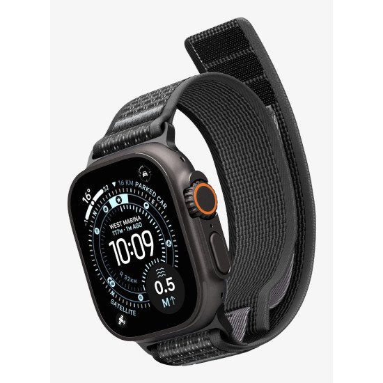 Spigen Athlex Air 2 Bande Noir, Orange Tissu