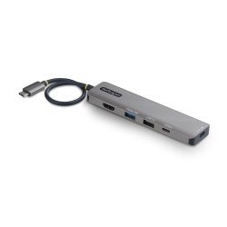 StarTech.com Adaptateur Multiport USB-C vers HDMI avec Charge PD 140W, 4K 60Hz, Hub USB 10 Gbps, Mini Dock Type-C pour MacBook / Dell / Thinkpad / HP