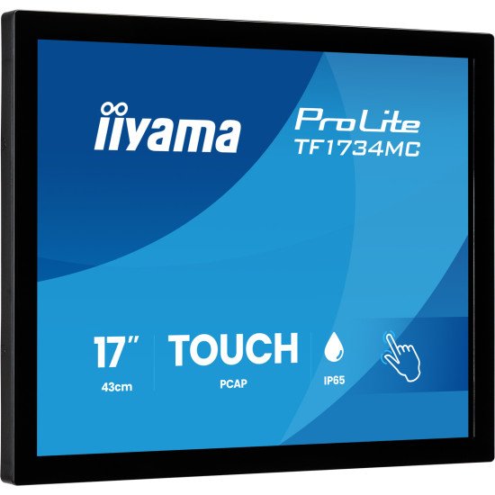 iiyama ProLite TF1734MC-B8X écran PC 43,2 cm (17") 1280 x 1024 pixels Écran tactile