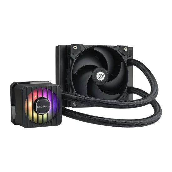 Enermax LIQMAXFLO SR Processeur Kit de refroidissement du liquide 12 cm Noir 1 pièce(s) Enermax LIQMAXFLO SR Processeur Kit de refroidissement du liquide 12 cm Noir 1 pièce(s)