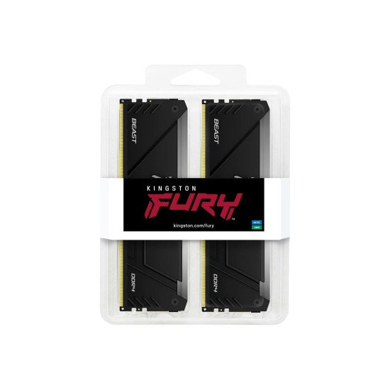 Kingston Technology FURY Beast RGB module de mémoire 16 Go 2 x 8 Go DDR4 3200 MHz