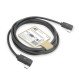 ACT Câble USB 3.0 10 Gbit/s 60 W USB Type-C® (coudé à gauche/droite) vers USB Type-C® (coudé à gauche/droite), 2 mètres